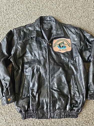 Cappotto pelle uomo vintage