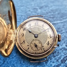 Orologio Longines Full Hunter Trench in oro massiccio 14 carati 14 carati