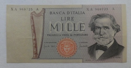 Repubblica italiana 1000 - 1000, lire