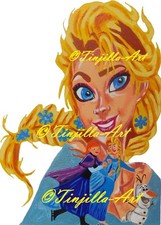 Tinjilla Art Stampa A4 DISNEY