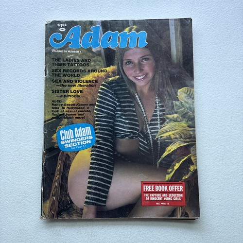 Adam magazine january 1976 - january,