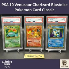 PSA 10 Venusaur Charizard