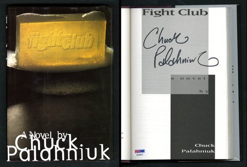 Chuck palahniuk signed fight - signed,
