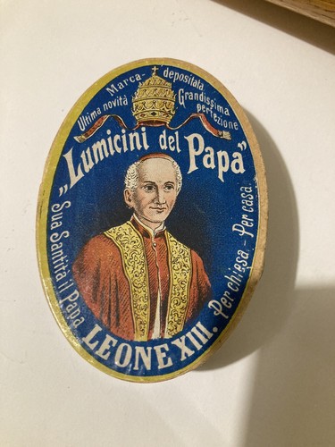 Vecchia scatolina lumicini - scatolina, del