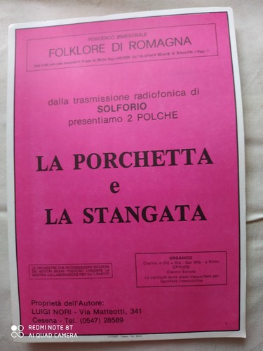 Luigi nori porchetta - "la, porchetta"