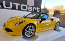 Alfa romeo 4C Spider 1:18
