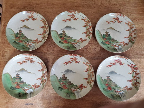 Set koshida hand - of, painted