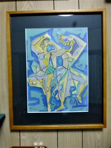 Lithograph 1920 - (emilio, notte)