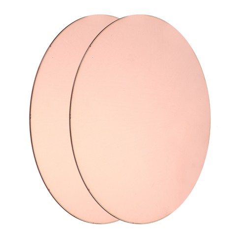 Pcs round copper plate - 2,