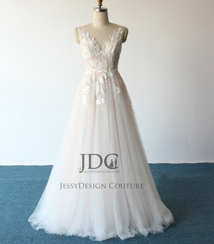 Abito sposa pizzo foglia - da,