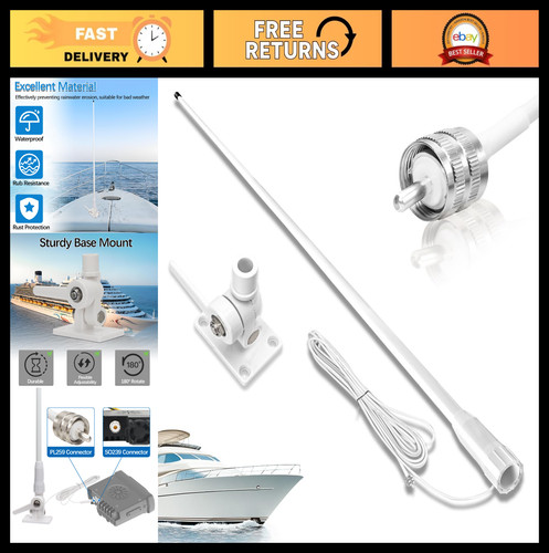 Antenna radio marina vhf 5 - antenna, 43,5