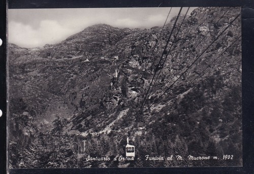 Cartolina santuario oropa - santuario, di