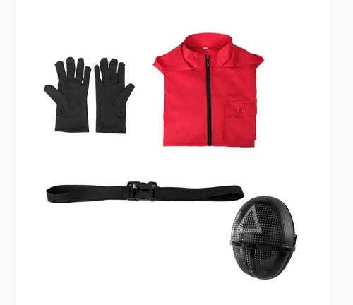 Costume squi game coloro rosso - squi,