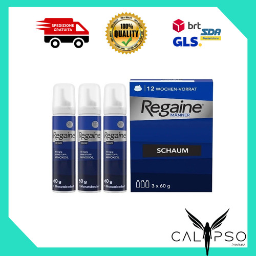 Men regaine5 foam 3 mesi - men's,