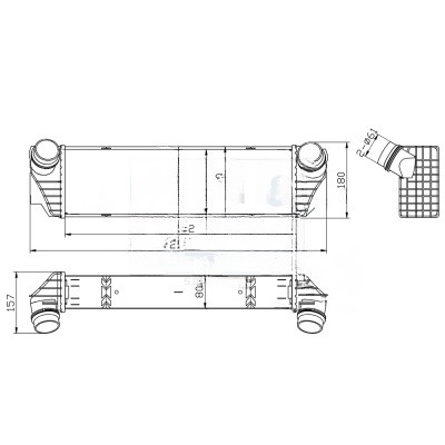 Intercooler per bmw serie - bmw, 5