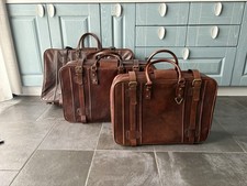 Valigie vintage vera pelle - n2,