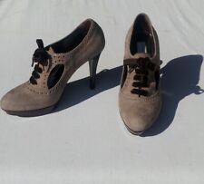 SCARPA DONNA FRANCESINA GIANCARLO PAOLI MADE IN ITALY SCAMOSCIATO n.37