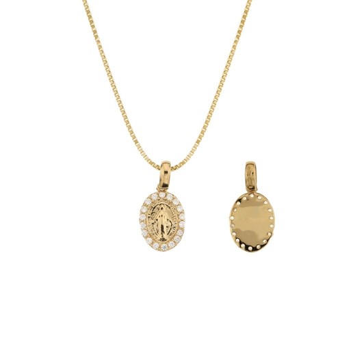 Collana oro giallo - in,