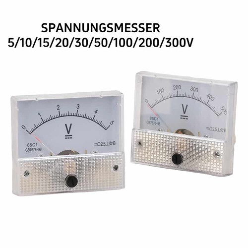 Voltmetro 300v strumento - 5v-300v,