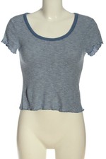 ABERCROMBIE & FITCH T-shirt Donna Camicia Taglia IT 40 blu-bianco sporco