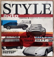 STYLE AUTO-Rivista specializzata design architettura carrozzeria automotive 1965