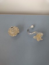 2 Pezzi Di Ricambio Lampadario Foglia In Vetro Di Murano