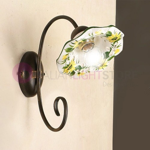 Girasole applique singolo - girasole,