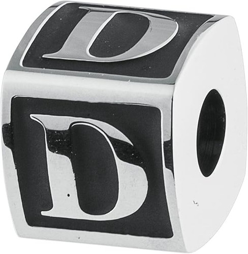 Ciondolo uomo lettera - uomo, d