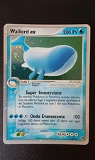 Pokemon Wailord Ex ITALIAN 100/100 Ex Sandstorm Tempesta Di Sabbia
