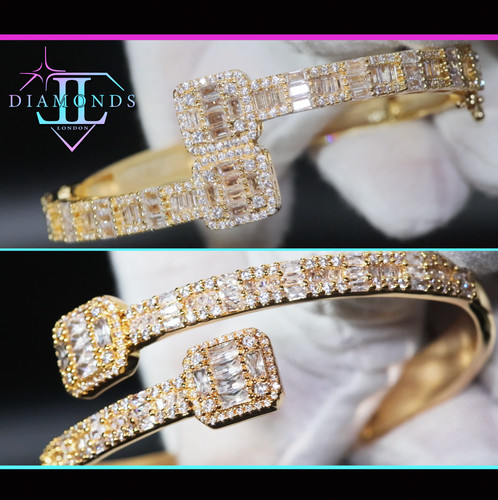 Bracciale simulato diamanti - bracciale,