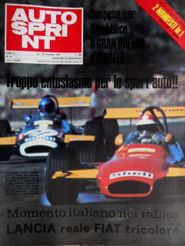 Autosprint 1970 rallies - autosprint, 47
