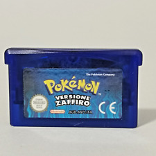 POKEMON VERSIONE Zaffiro GAME BOY ADVANCE GBA Originale Italiano