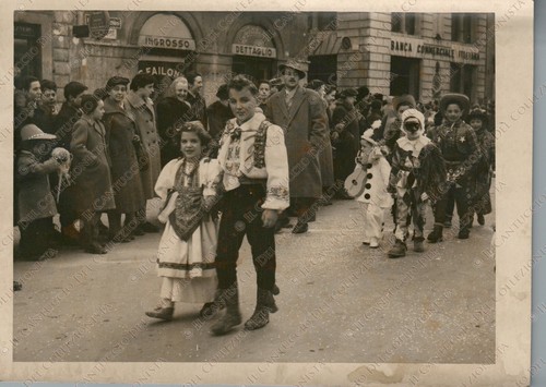 1953 trento carnevale banca - trento,