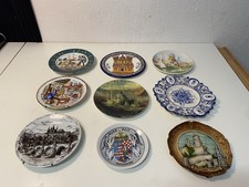 Lotto 8 piatti souvenir