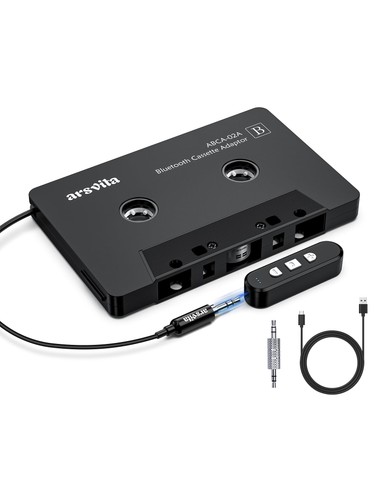 Car audio cassette aux - audio,