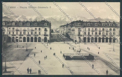 Cuneo città cartolina - cartolina, zb1891