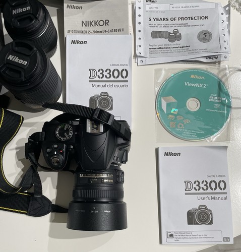 Nikon d3300 1mp compact slr - 24.1mp,