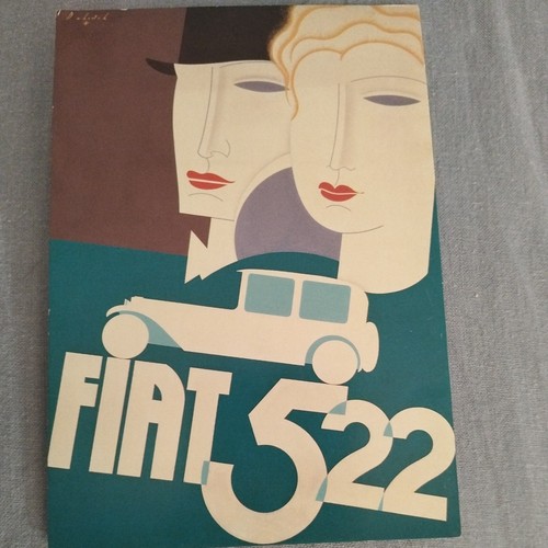 Cartolina centenario fiat - cartolina,