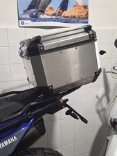 bauletto moto in alluminio Yamaha completo 