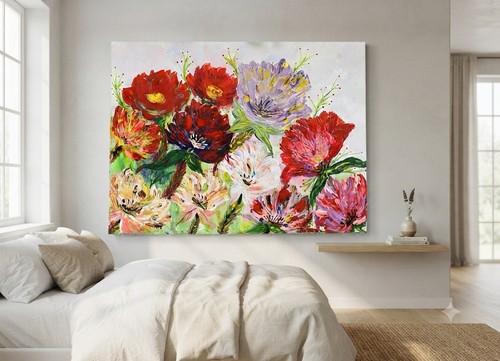 Quadro moderno dipinto - dipinto,