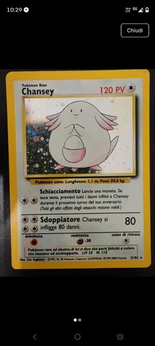Pokemon chansey holo - pokemon,