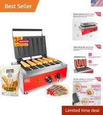Waffle Dog Maker Waffles on a