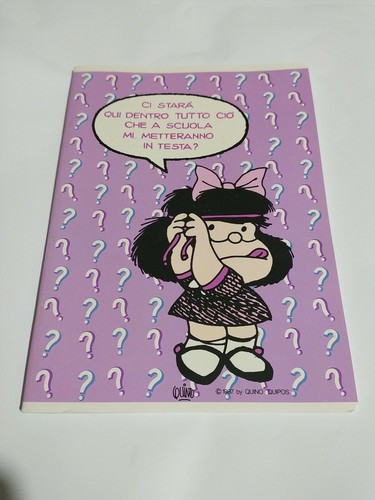 Mafalda quino quaderno - mafalda,