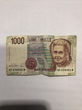 Banconota mille 1000 lire - banconota,