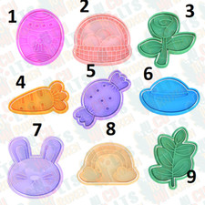 Tema Pasqua set 9 pezzi cookie