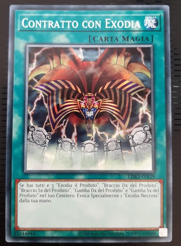 Contratto con exodia - contratto, in