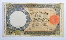 REGNO D'ITALIA Banconota 50