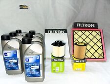 KIT TAGLIANDO OPEL ASTRA J 1.7 CDTI 09-15 101 110 125 131 CV 6L GM 5W30 + FILTRI