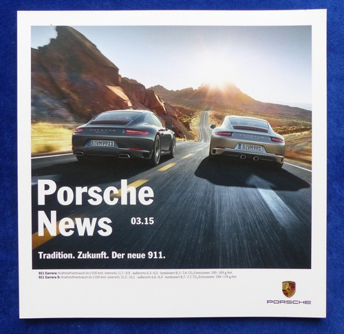 Porsche news 2015 911 991 - 03.2015,