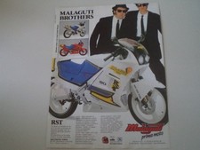 advertising Pubblicità 1989 MOTO MALAGUTI RST 50